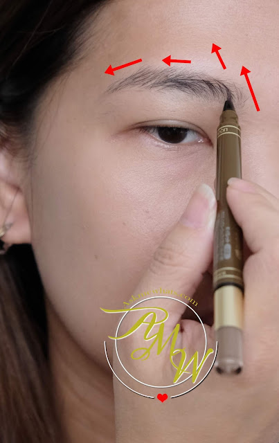 a photo of K-Palette Lasting 2Way Eyebrow Liquid (Shade 02) review by Nikki Tiu of askmewhats.com