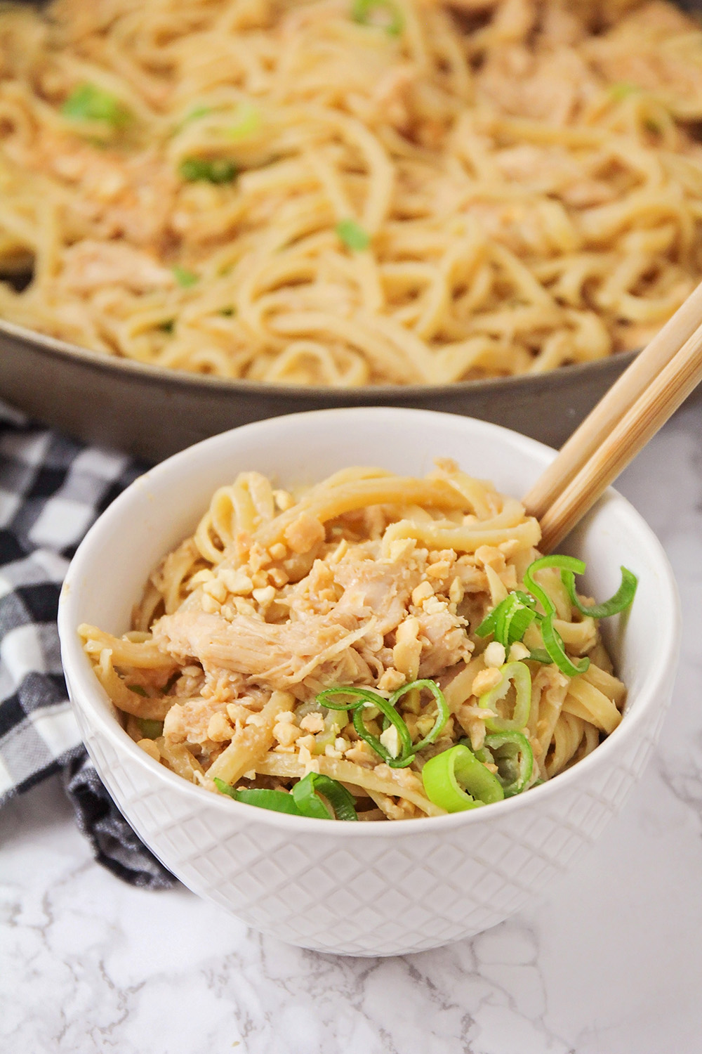 The Baker Upstairs: Thai Peanut Noodles