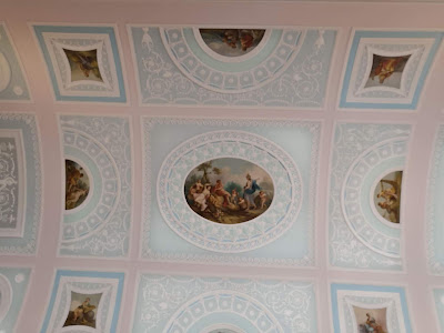 The library ceiling, Kenwood House (2019)