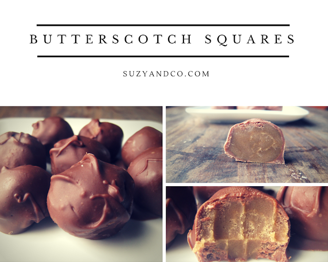 Homemade butterscotch squares recipe