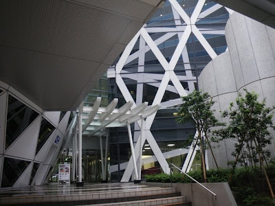 The Cocoon Tower entrance