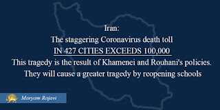 Covid-19 med ayatollah tillsammans  har nu krävt över 100,000 dödsoffer i Iran