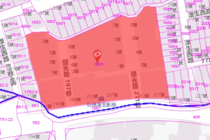 皇家望族法拍屋地籍圖2