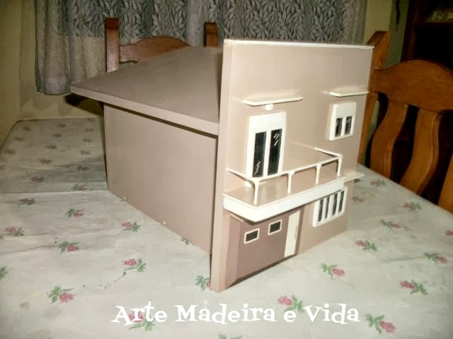 caixa de correio miniatura da casa