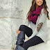 Sequined Elbow Patch Hi-Lo Tunic Gray, Top, gray sequin elbow patch tunic and urban wear boho chic's 