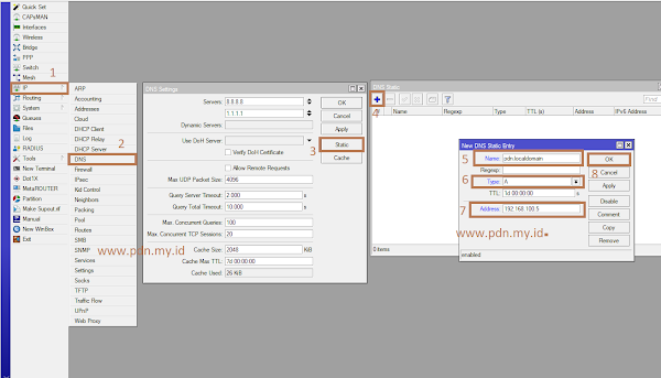 Tutorial Lengkap Setting DNS di Router Mikrotik