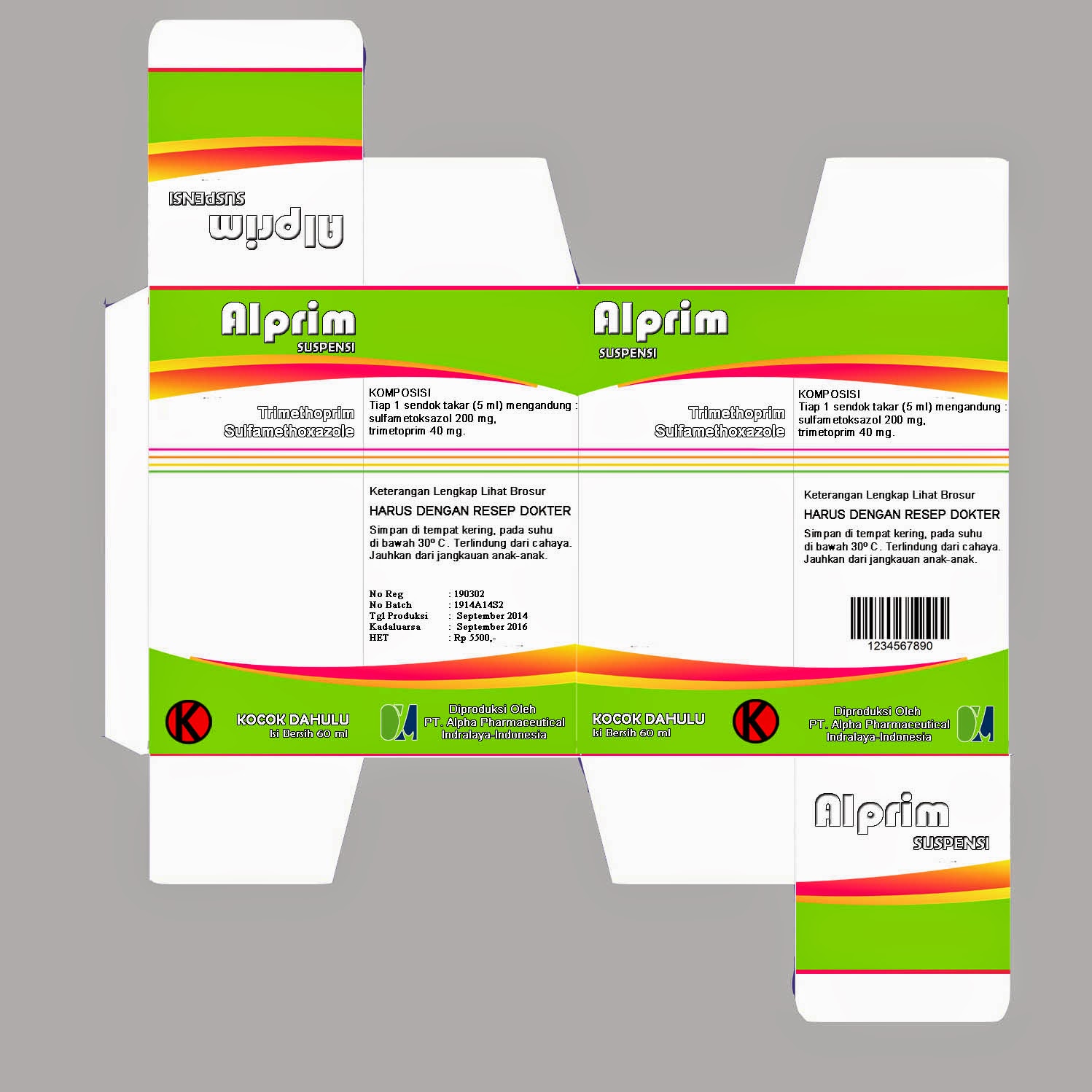 Zona Greget kumpulan desain kotak obat pabrik alpha pharma