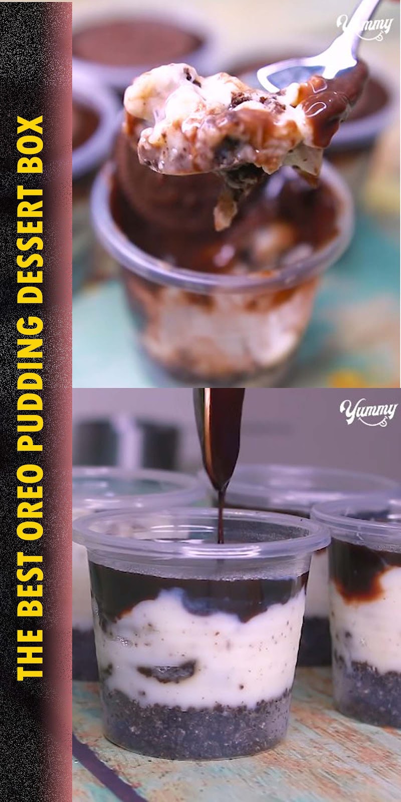 DESSERT RECIPES EASY HOMEMADE | THE BEST OREO PUDDING DESSERT BOX - THE BEST AND EASY RECIPES