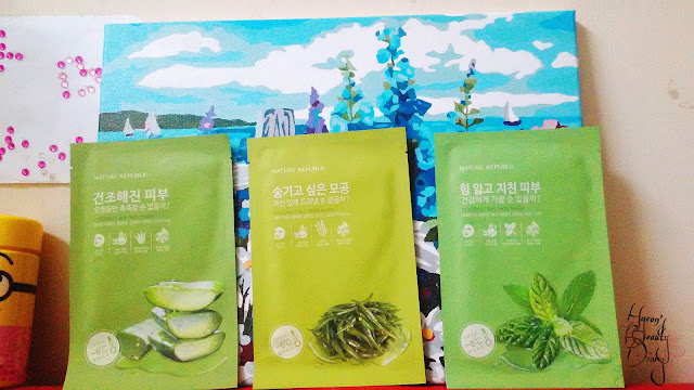 Review; Nature Republic's Coconut Bio Skin Mask (Moisture, Pore Care, Vital)