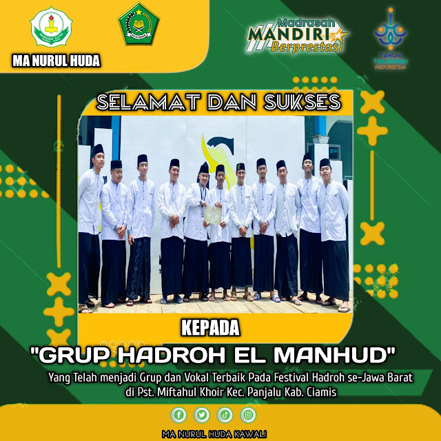 Group dan Vokal Terbaik Pada Festival Hadroh