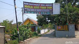 Ditanda Tangani Tokoh Agama, Banner Penolakan Syiah Terpasang di Jalan Probolinggo