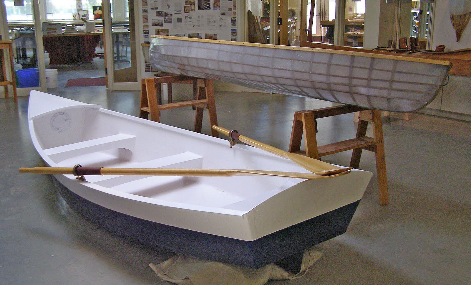 Sarum Boats: Jimmy Skiff, built by Jesse Langer '11