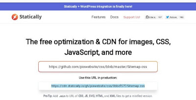 Cara hosting file CSS dan JavaScript di Github gratis