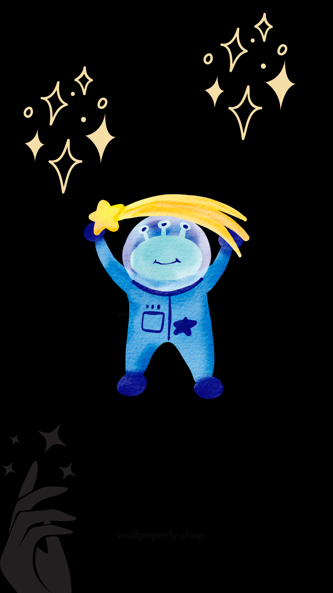 Be Happy Universe Illustration Wallpaper 4k For Mobile Be Happy Universe Illustration Wallpaper 4k For Mobile
