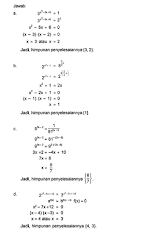 Contoh Soal Eksponen Kelas 10 Dan Pembahasannya Pdf