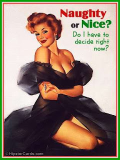 Naughty or Nice Christmas Pinup Girls