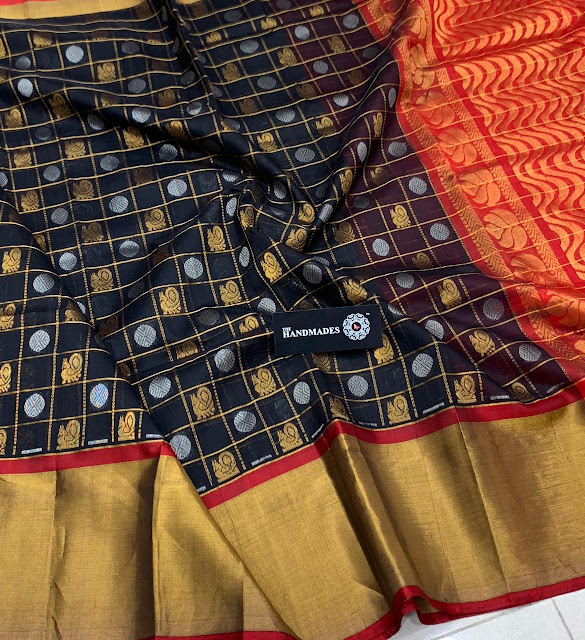 Handlooms Kuppadam Silk Sarees