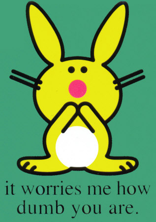 nice happy bunny quotes.