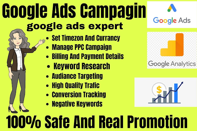 I will Professionally Manage And Optimize Your Google Ads Campaign