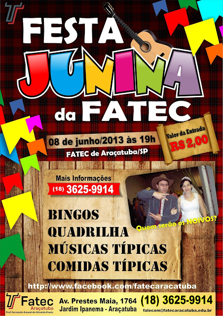 Festa Junina na Fatec de Araçatuba - Um Asno