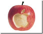 Apple and Apple 1280x1024 advertising wallpaper