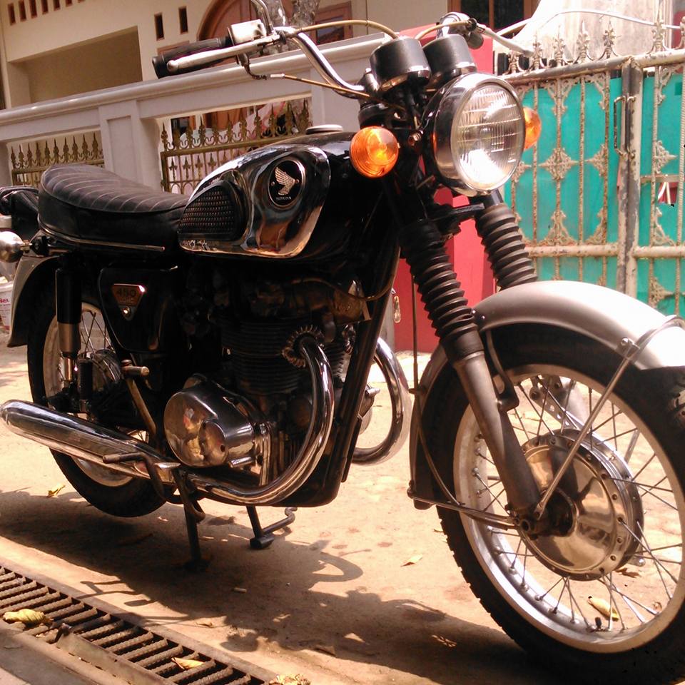  Motor  Klasik  Honda  CB450K1 Dijual JAKARTA LAPAK MOBIL 