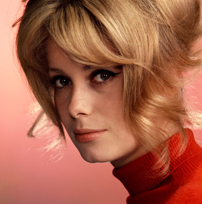 And as for Catherine Deneuve as the inspiration here's the real thing