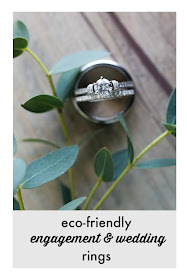 eco-friendly engagement and wedding rings