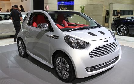 Aston Martin on Aston Martin Cygnet In Motor Show