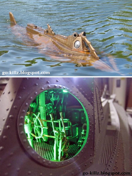 RC Steampunk Nautilus Submarine