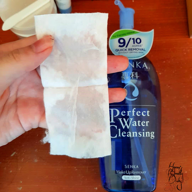 Review; Senka's Perfect Water Cleansing Make Up Remover (Anti-Shine)
