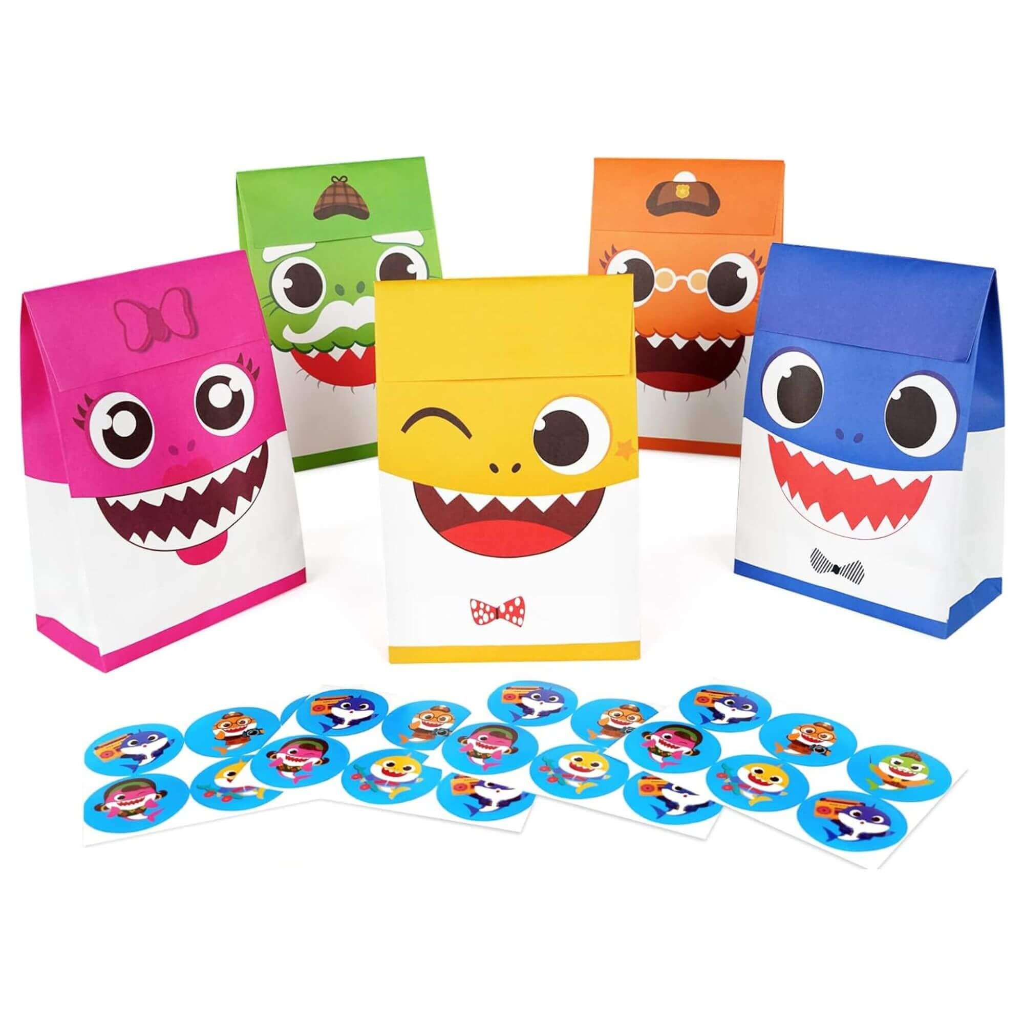 Baby Shark Favor Bags