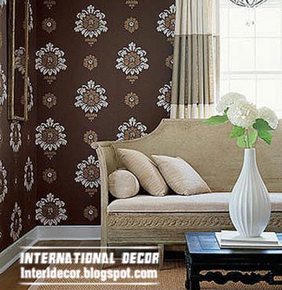 Modern living room wallpaper design ideas interior
