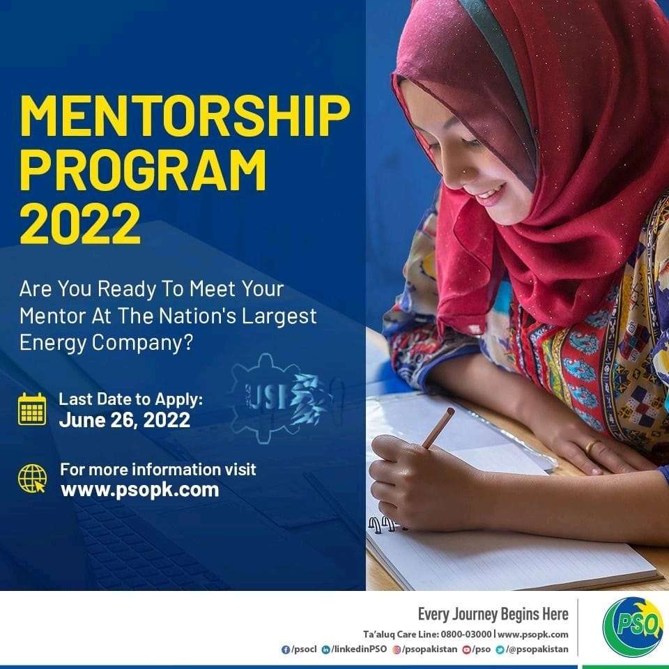 PSO Mentorship Program 2022 Males and Females Apply Online All Over Pakistan