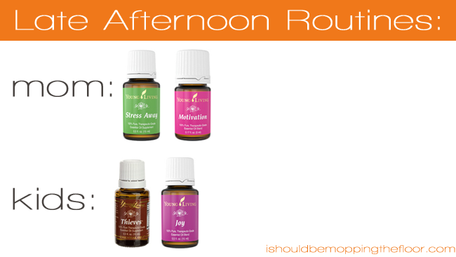 Our Daily Oil Routines using Young Living Essential Oils