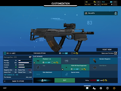 Ghost Recon Online - Accuracy 66 SMG Stats