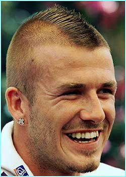 Football Players Hair Style - David Beckha