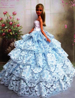 Ok guys inilah gambar gaun Barbie terindah di dunia yang bisa kamu 