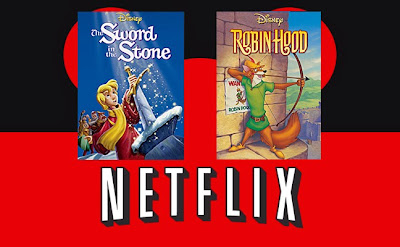 Disney Netflix Sword Stone Robin Hood animated classics