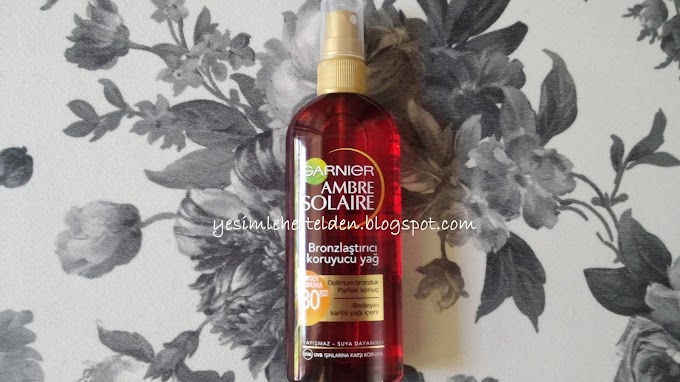 Garnier Ambre Solaire Bronzlaştırıcı Koruyucu Yağ 30 SPF