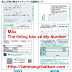 Bạn có nhận được thẻ thông báo về My Number ko?
