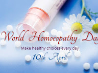 World Homeopathy Day - 10 April.