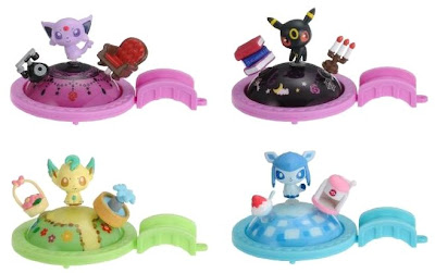 Pokemon Pitapoke Espeon Umbreon Leafeon Glaceon Tomy