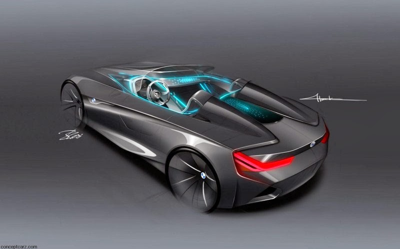 new 2014 upcoming BMW Vision ConnectedDrive Concept car wallpaper 