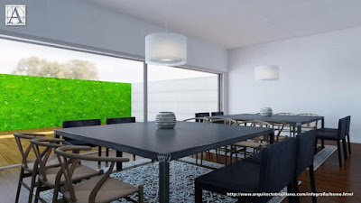 Render de comedor