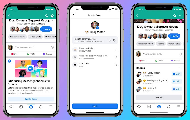 Aplikasi Video Call Facebook Messenger Rooms Rilis, Bisa Buat Berapa Orang?