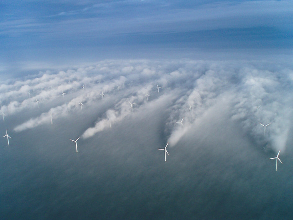 Clouds Wind Turbine