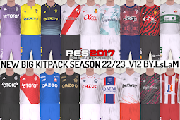 New Alo Big Kitpack V12 Season 2023 Oleh Eslam For PES 2017