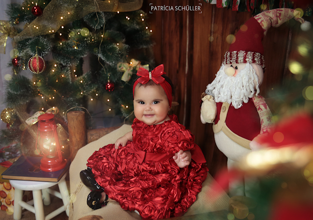 Sessão de natal da Malú Patrícia Schüller Fotografias Rio do Sul