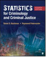 Statistics Criminology Criminal Justice 4e Bachman Test Bank